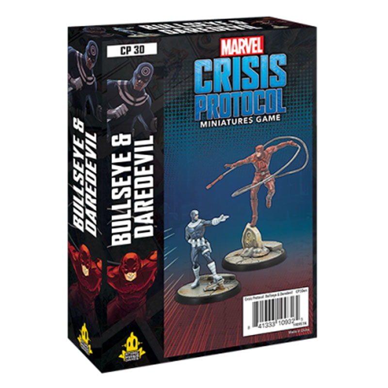 Marvel Crisis Protocol: Bullseye & Daredevil - MCP - TableMini